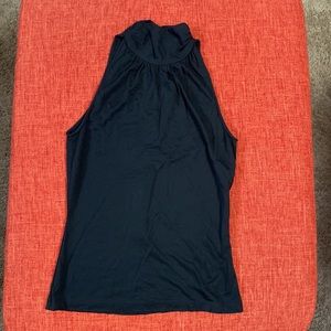 VTG 90’s Jill Stuart Black High Neck Sleeveless Top Blouse